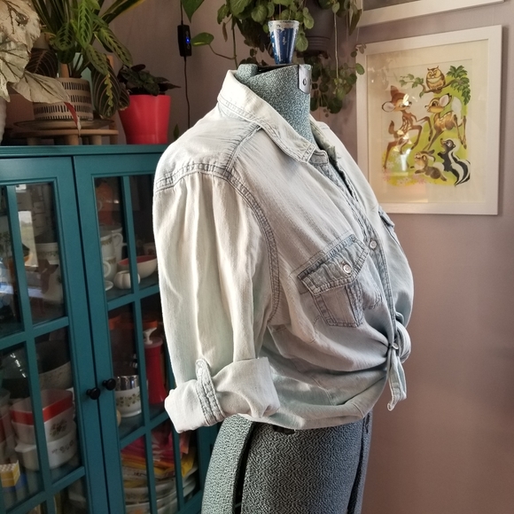 Sonoma Denim 3/4 Shirt - Picture 2 of 7